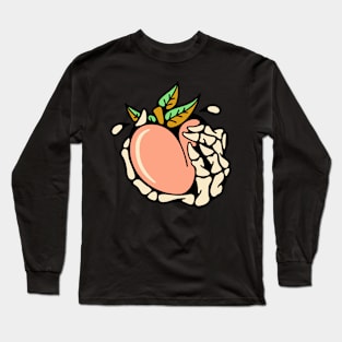 Skeleton peach Long Sleeve T-Shirt